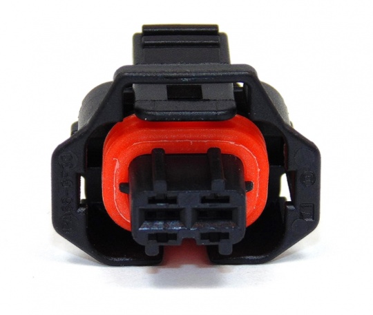 2 Way Bosch Compact 1.1a Code 1 Female Black - Automotiveconnectors.com